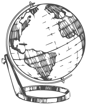 ipify logo (a globe sketch)